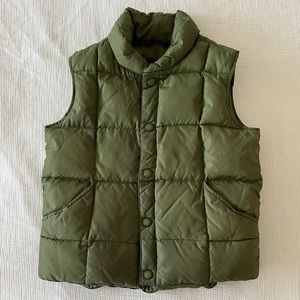 Lands’ end kids puffer vest - kids - Sz M 5-6